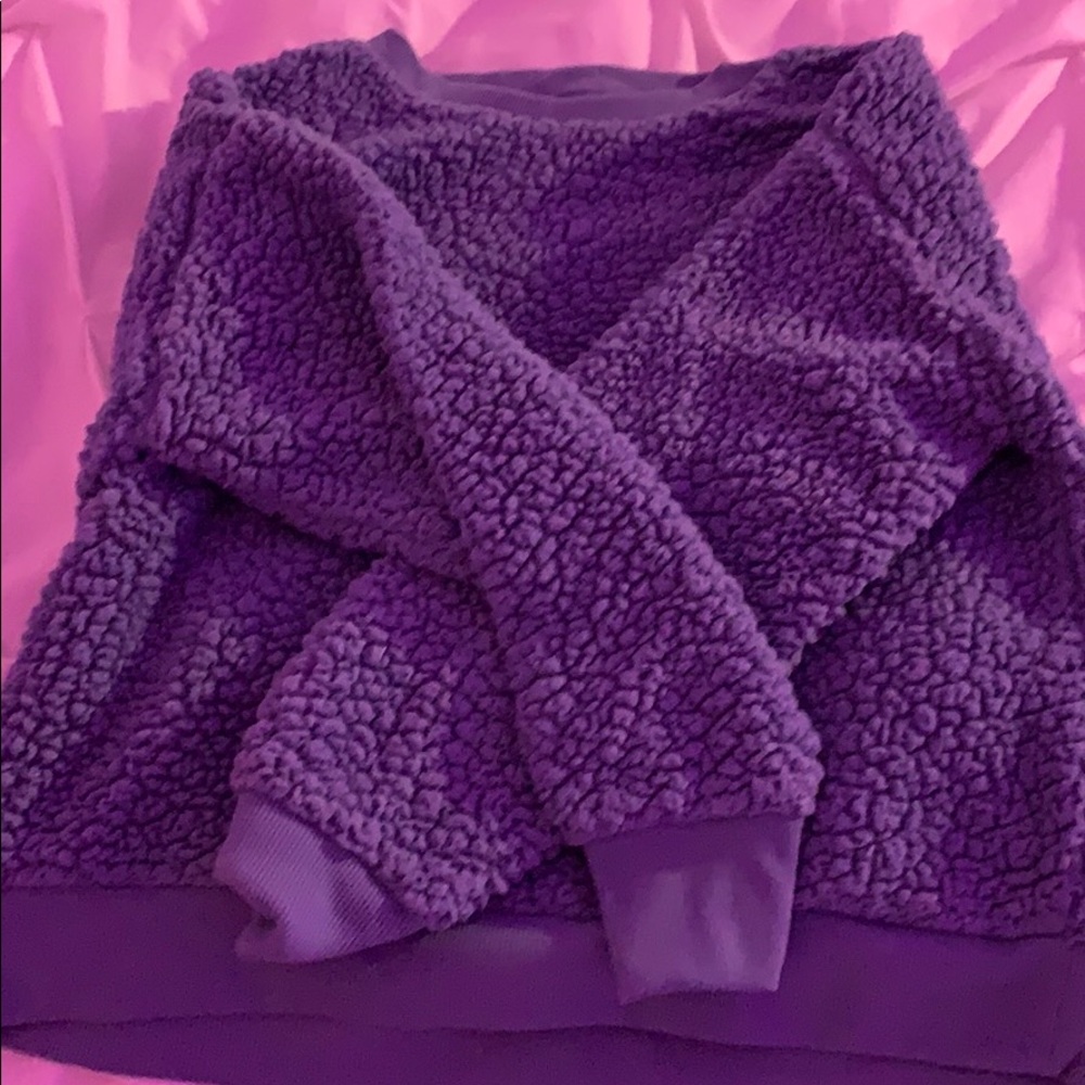 Soft blue sweatshirt